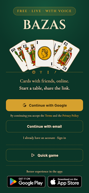 Bazas: cards with friends Screenshot 0