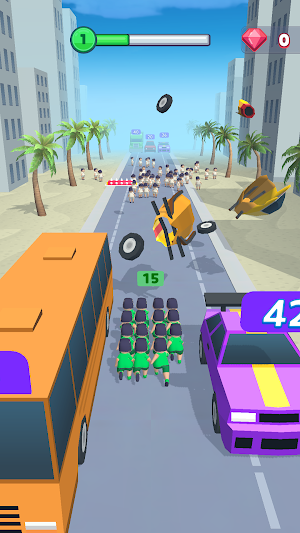 Crowd Run Over Screenshot 1