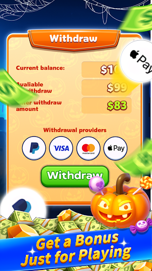 Solitaire Smash Win Cash Screenshot 1