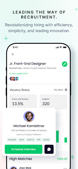 Jobulus Recruiter Screenshot 2