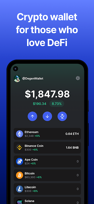 Gem: Crypto Wallet for DeFi Screenshot 0