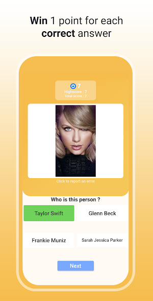 Quiz Celebrity  Guess the name Screenshot 1
