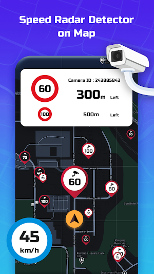Speed Camera Radar - Police Detector & Speed Alert Screenshot 0
