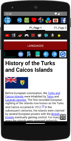 Turks Caicos Islands - History Screenshot 1