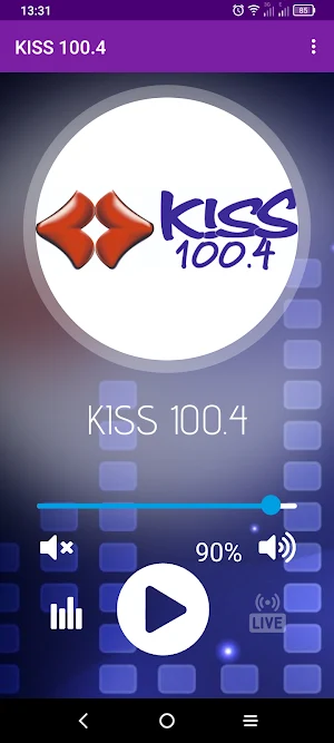 KISS 100.4 Screenshot 2