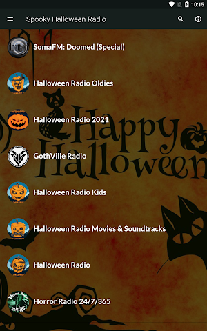 Spooky Halloween Radio Screenshot 0