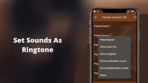 Pistol Sounds - Real Gun Sound Ringtones Screenshot 2