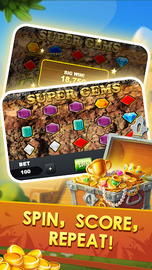 Golden Gems Slots: Spin & Win Screenshot 1