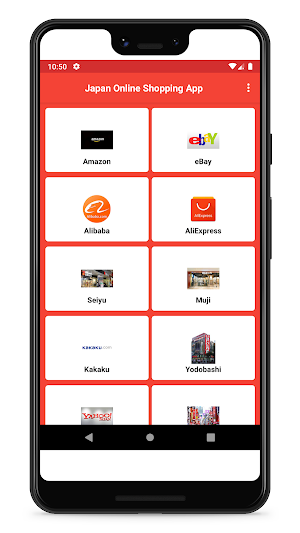 Japan Online Shopping App Screenshot 0