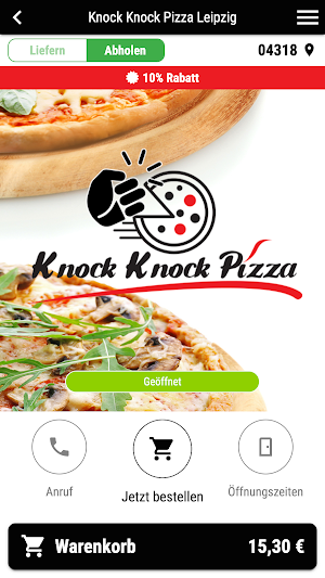 Knock Knock Pizza Leipzig Screenshot 0