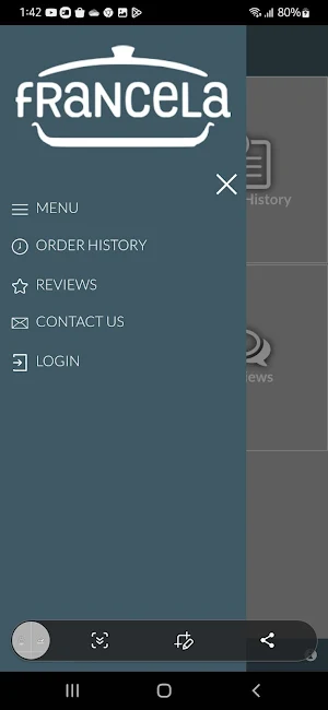Francela Restaurant Bury St Ed Screenshot 1