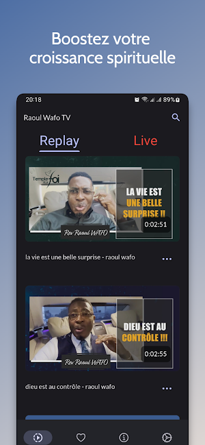 Raoul Wafo TV Screenshot 0