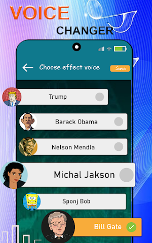 Celebrity Voice Changer: Text To Voice Screenshot 1