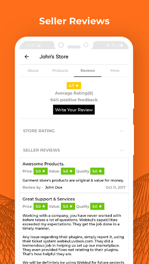Multi Vendor Mobile App For Magento 2 Screenshot 3