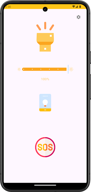 Flash Light Colors Screenshot 0