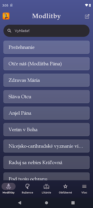 Modlitby Screenshot 0