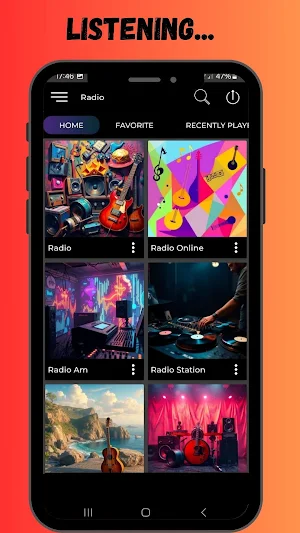 Radio Fm Online App Screenshot 1