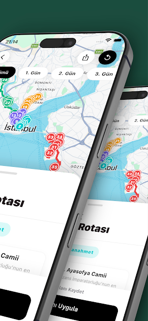 Planlai : Tatil Planlayıcı Screenshot 1