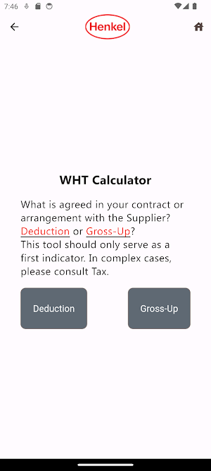 WHTax Screenshot 1