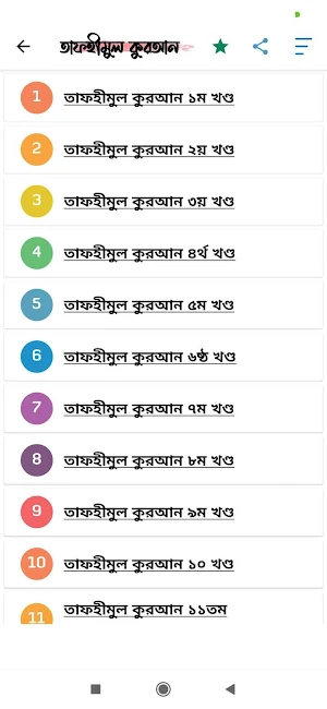 ইসলামিক লাইব্রেরি (PDF) Screenshot 3