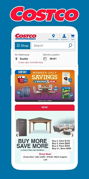 Shop For Costco & Sam's club U Screenshot 0