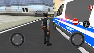 American Police Van Driving Screenshot 3