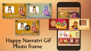 Navratri GIF Photo Frame : Navratri Photo Editor Screenshot 0