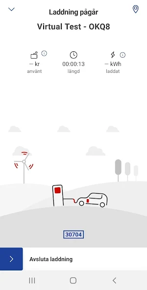 OKQ8 Elbilsladdning Screenshot 2