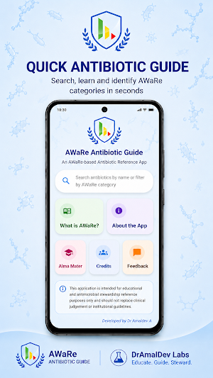 AWaRe Antibiotic Guide Screenshot 0