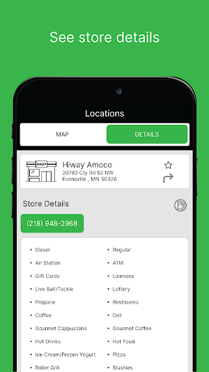Hiway Amoco, Inc. Rewards Screenshot 1