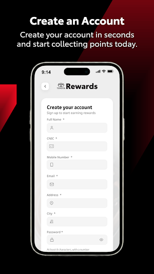 Toyota Rewards Screenshot 3
