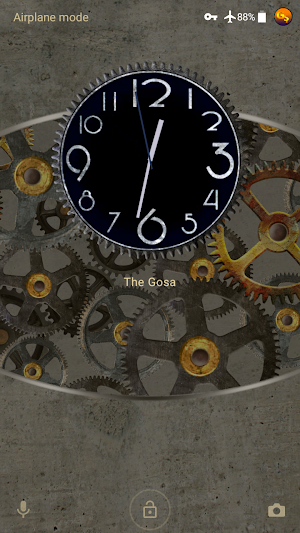 Rotating gears  | Xperia™ Them Screenshot 1