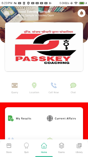 Passkey Exam Preparation App Screenshot 1