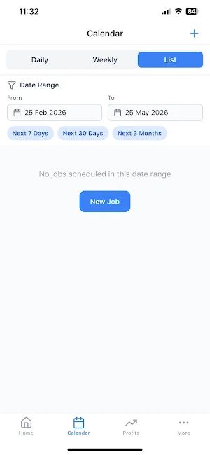 Handyman Job & Invoice Manager Screenshot 1