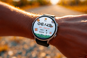 Colorful Floral PixelWatchFace Screenshot 1
