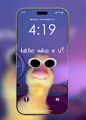 Don't Touch My Phone Wallpaper Screenshot 3