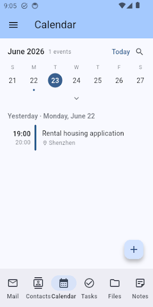 Pebox: Mail, Files & Calendar Screenshot 2