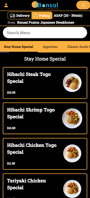 Bonsai Fusion Steakhouse Screenshot 1