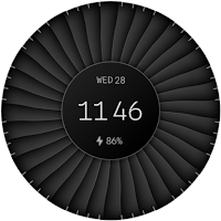 Jet Turbine Animated Watchface