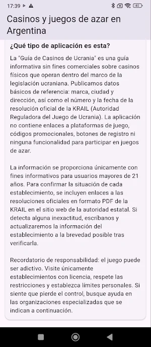 Ranking Casinos Chile–AR Screenshot 3