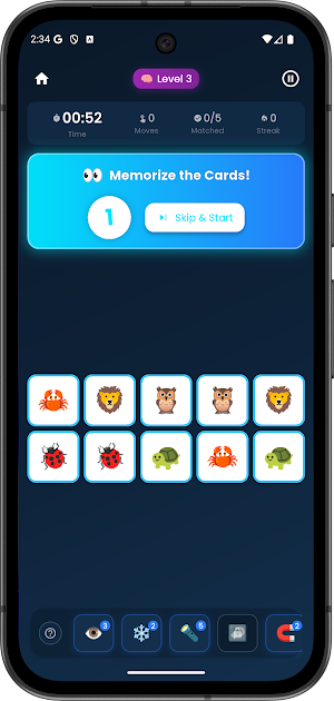 Memory Game - Brain Training Screenshot 2