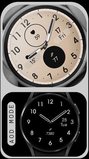 Elegant Rose Gold watch face Screenshot 3