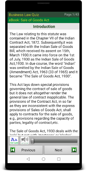 Business Law (India) Screenshot 2