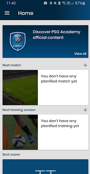 PSG Academy X My Coach Screenshot 0