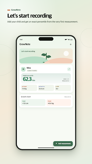 GrowNote Screenshot 1