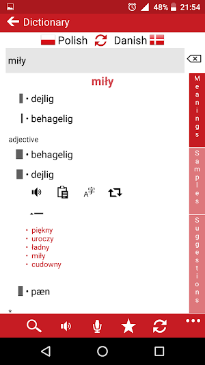 Danish - Polish Screenshot 1