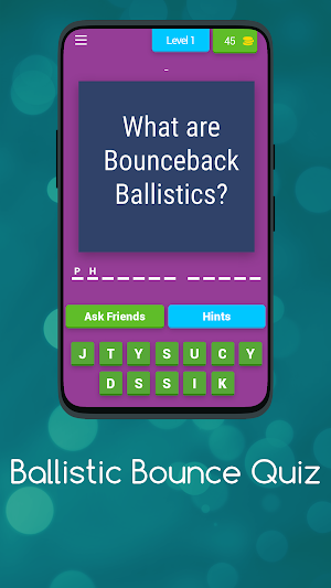 Ballistic Bounce Quiz Screenshot 0