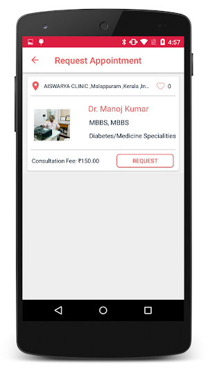 Aiswarya Clinic Screenshot 1