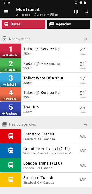 St. Thomas RCT Bus - MonTrans… Screenshot 0