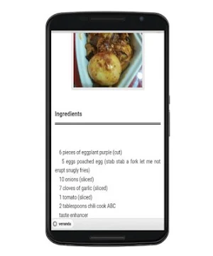 Various Egg Recipe Recipes Screenshot 2